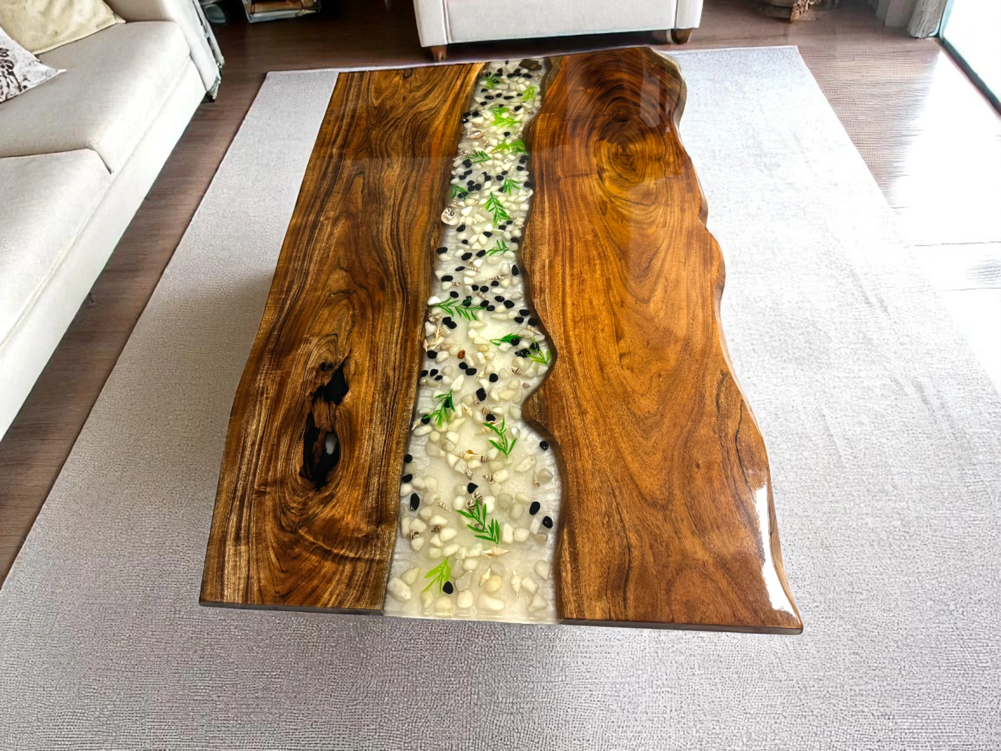 Diy Resin or Epoxy Live Edge Counter tops -  Made To Order 